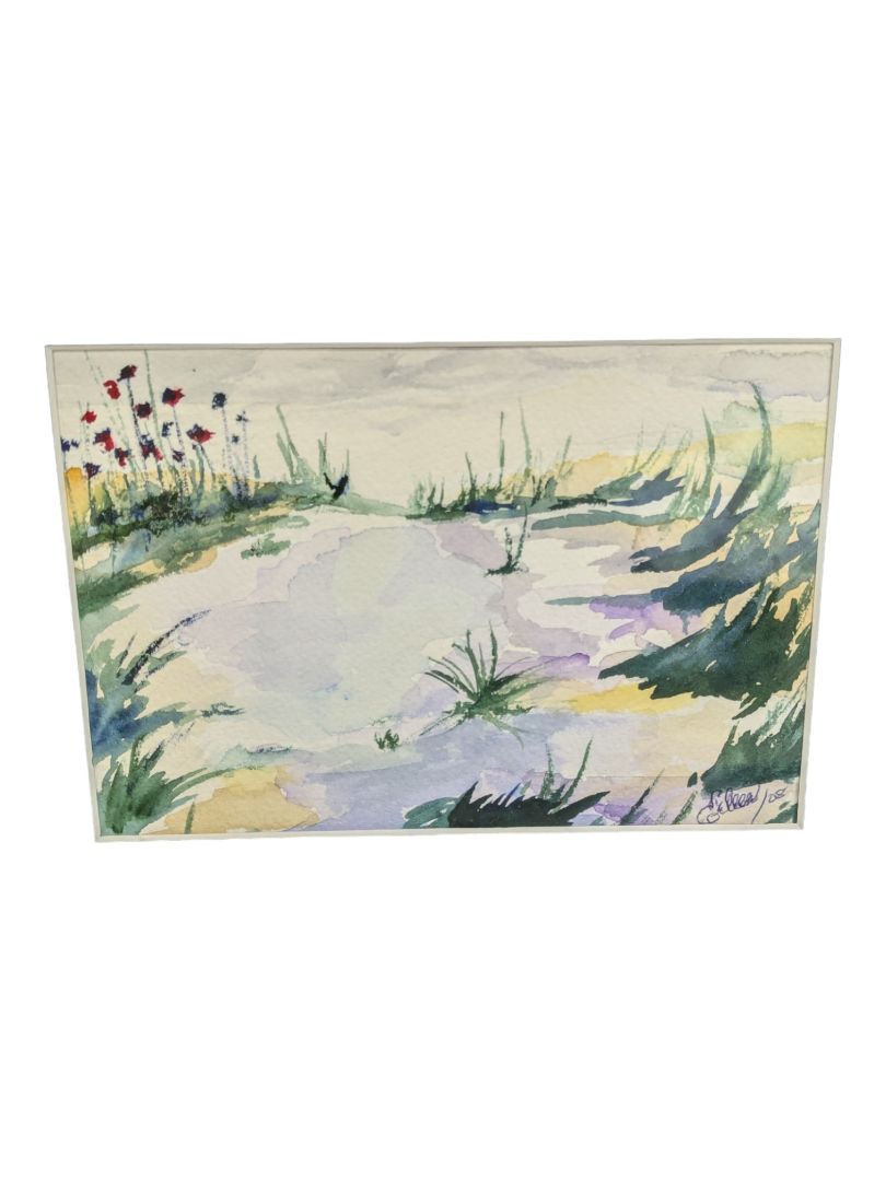 Original Watercolor Painting Signed