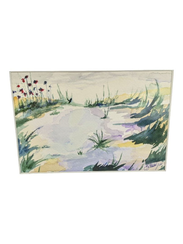 Original Watercolor Painting Signed