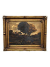 19th Century Landscape Oil Painting Signed