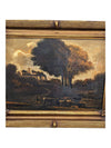 19th Century Landscape Oil Painting Signed