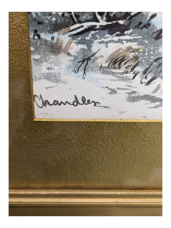Art Print WINTER SOLACE William Henry Chandler