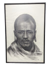 Vintage Pencil Art-Set, Man and Woman