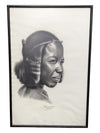 Vintage Pencil Art-Set, Man and Woman