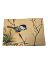 Chickadee and Autumn Leaves Canvas Painting