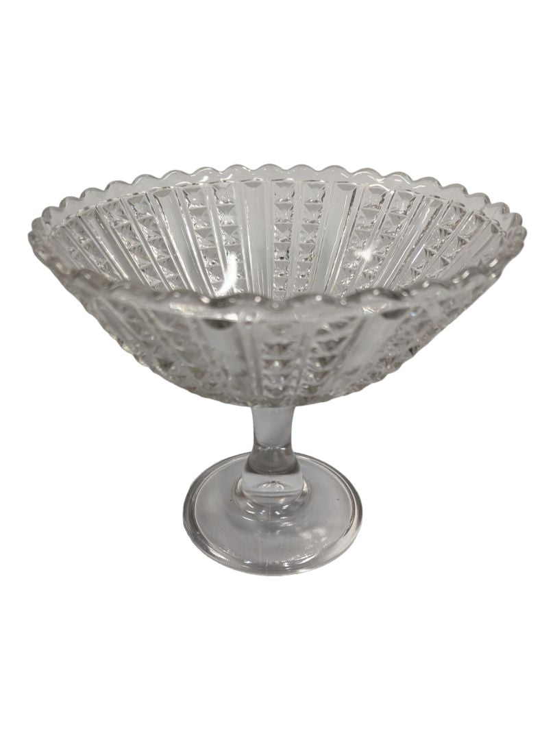 CENTENNIAL Open Compote by Nova Scotia Glass Company Antique EAPG