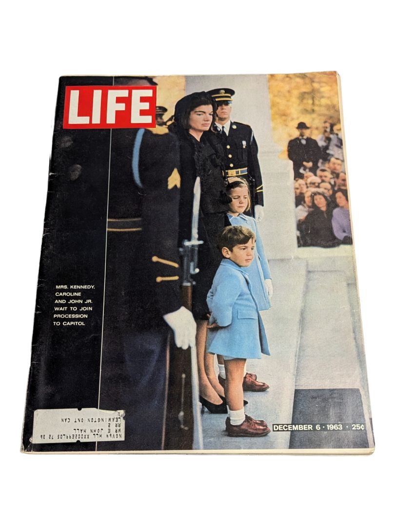 Life Magazine Original Dec. 6 1963 JFK John F. Kennedy Funeral Edition Vintage