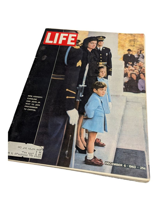 Life Magazine Original Dec. 6 1963 JFK John F. Kennedy Funeral Edition Vintage