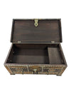 Brass Studded Teak Zanzibar Chest