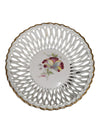 Romanian Porcelain Basket Weave Bowl