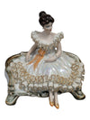 Antique Roceram Romania porcelain figurine