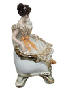 Antique Roceram Romania porcelain figurine