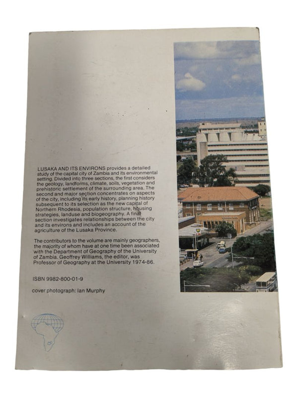 LUSAKA AND ITS ENVIRONS-Book