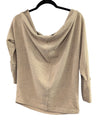 Beige Off the Shoulder Fashion Nova Track Suit (S)