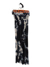 Black & White tie die Halter Dress (S)