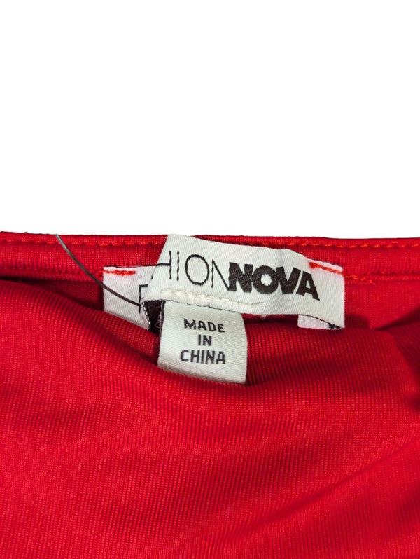 NWT Fashion Nova Red Kinley Mini Dress