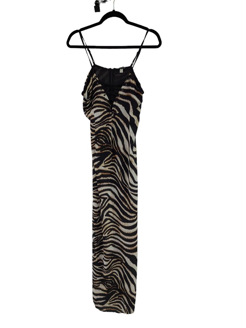 Venus Tiger Stripe Long Maxi Dress (S)
