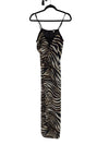 Venus Tiger Stripe Long Maxi Dress (S)