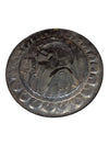 Egyptian Bronze Decorative Plate 19.5"