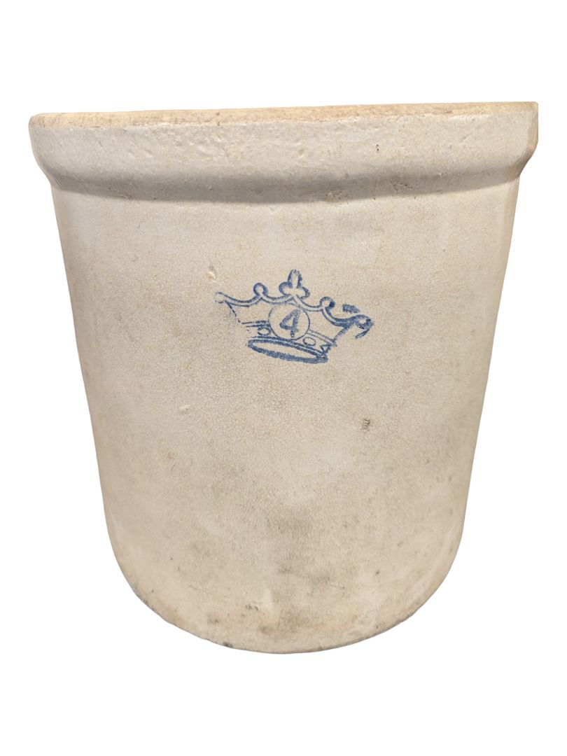 4 Gallon Ramsbottom Crown Stoneware Crock