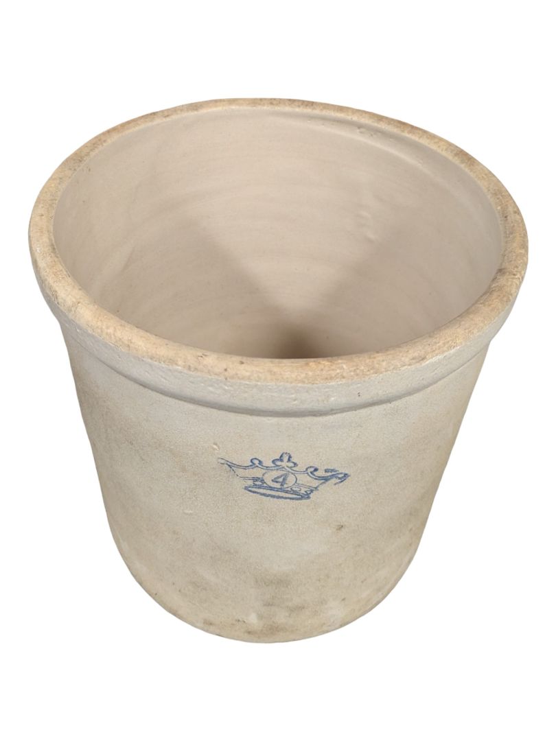 4 Gallon Ramsbottom Crown Stoneware Crock