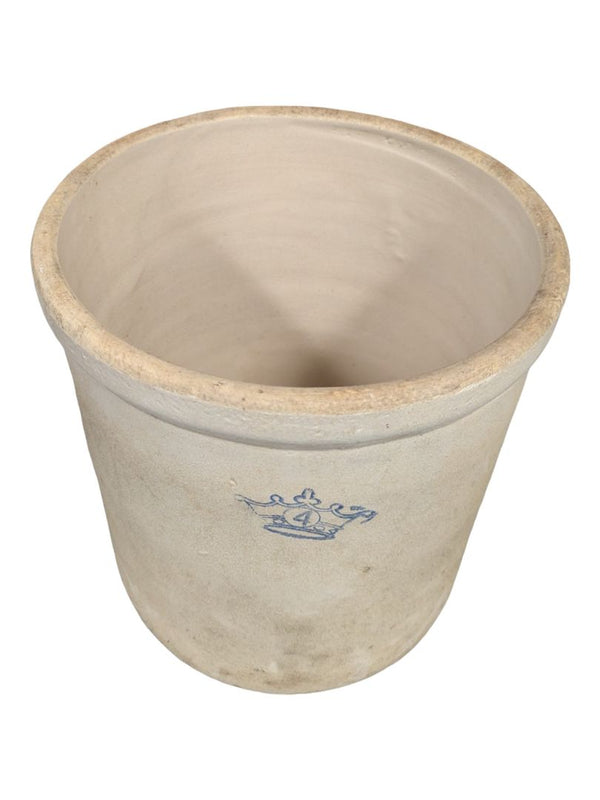 4 Gallon Ramsbottom Crown Stoneware Crock