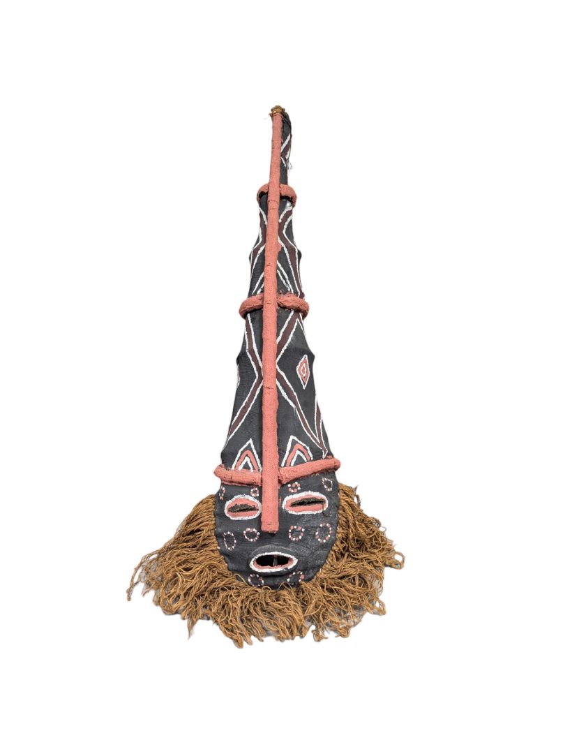 Lwena Artist Fiber Mask (chikunza, chikuza)