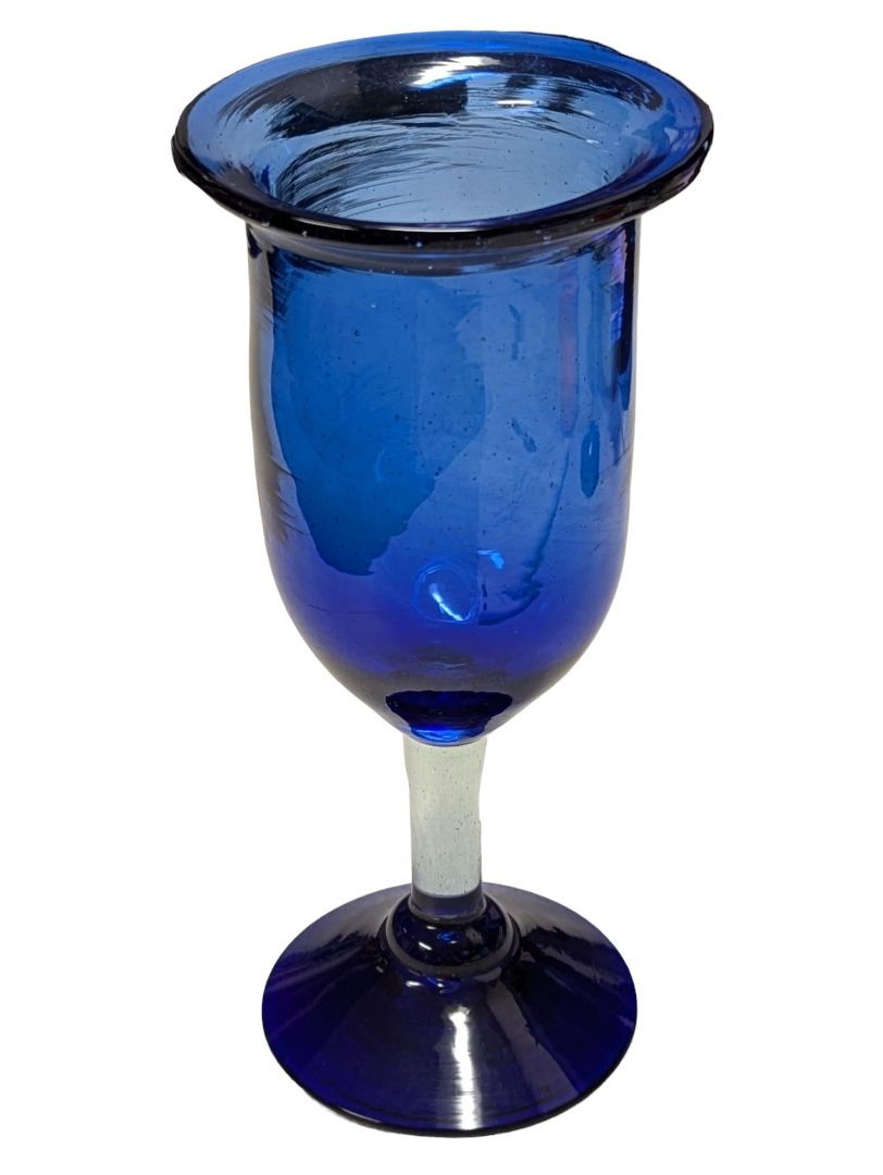 Set of Cobalt Blue Glasses