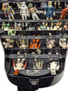 Vintage Star Wars Action Figure Darth Vader Case with 38 Figures