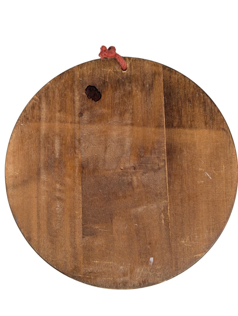 1970’s wooden folklore wall hanging