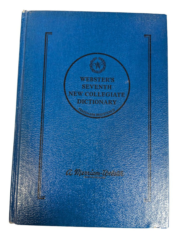 Webster's 7th New Collegiate Dictionary Hardcover