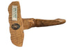 Set of 2 Wooden Elephant Wall Hooks
