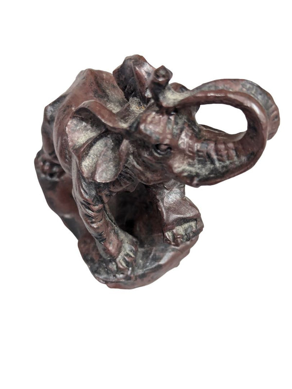 Ceramic Elephant Statue 3"