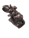 Ceramic Elephant Statue 3"