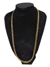Long Chained Stainless Steel Gold Necklace