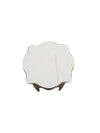 Vintage Cream Bedside Nightstand Table