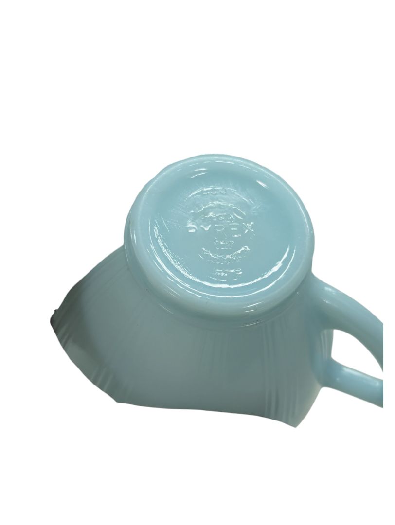 Rare Vintage Robin Egg Blue Pyrex Teacup