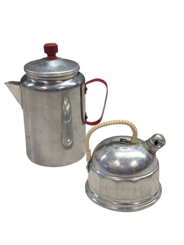 Aluminum Teapot & Kettle Set