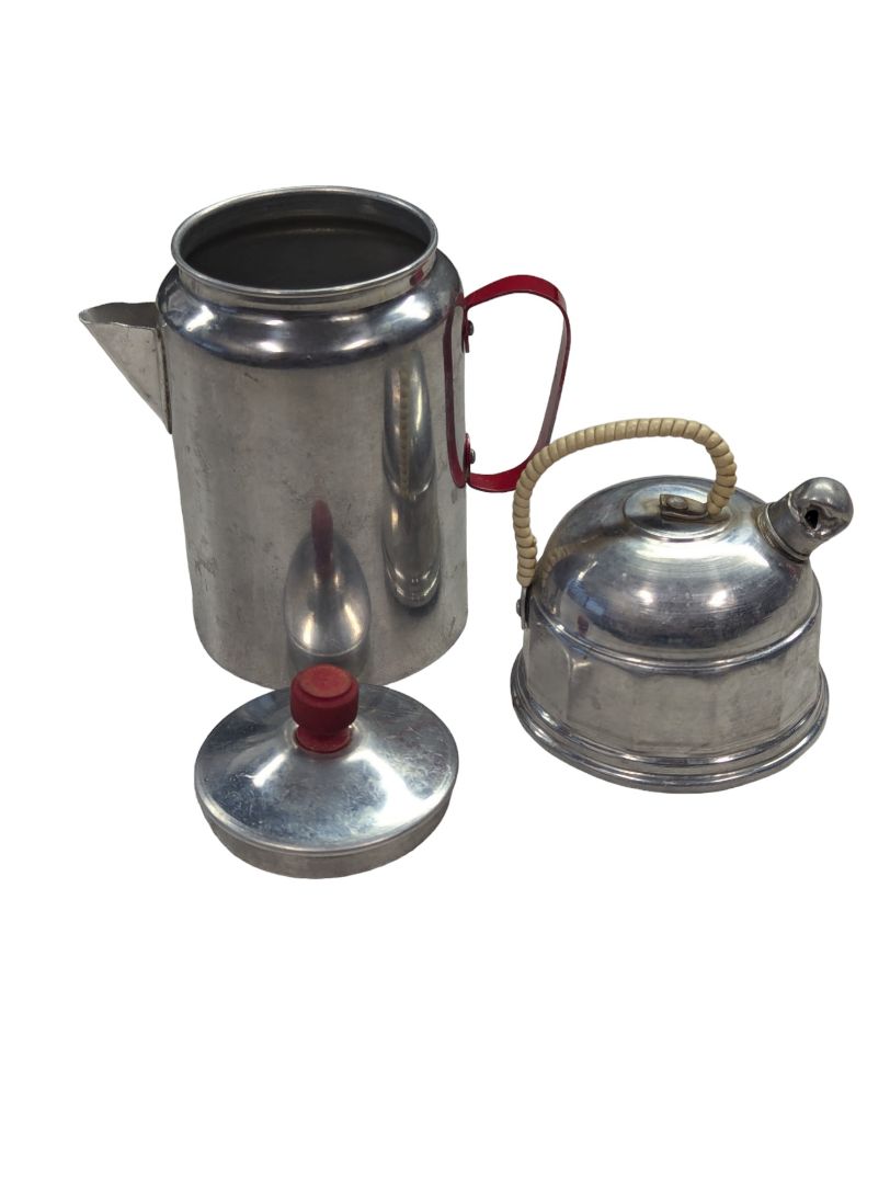 Aluminum Teapot & Kettle Set