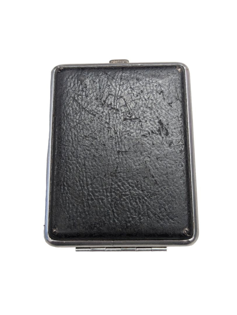 Jung Hao Black & Silver Cigarette Case
