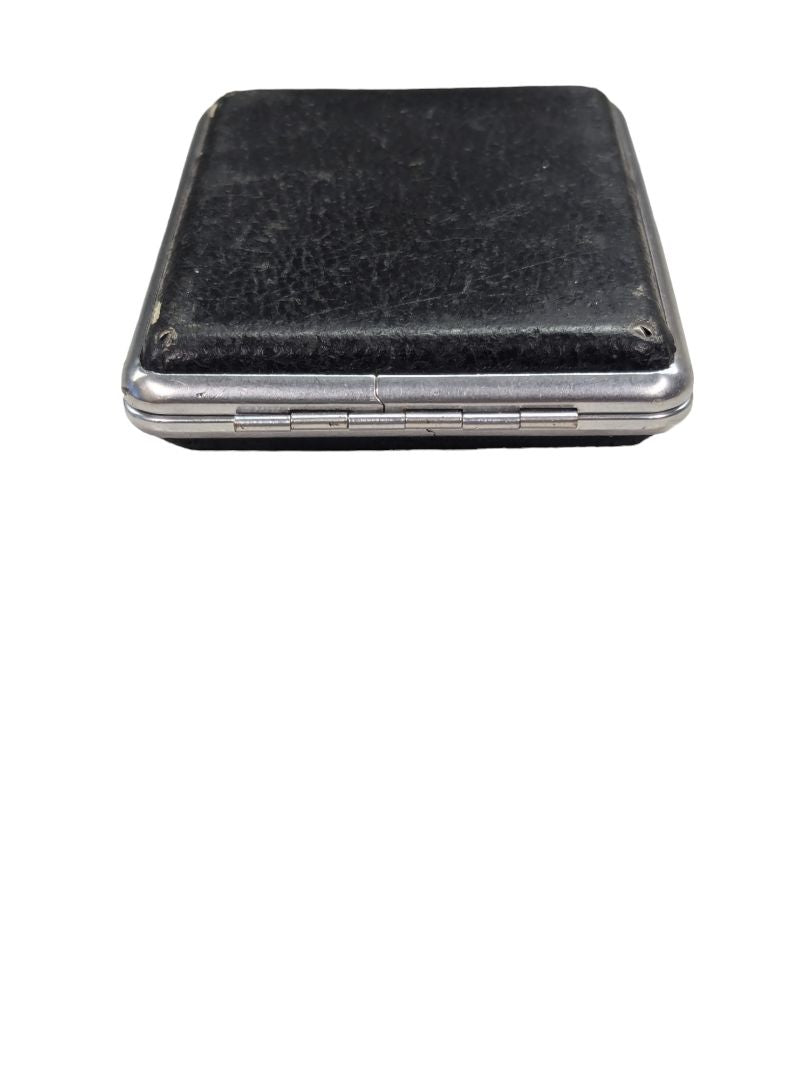 Jung Hao Black & Silver Cigarette Case