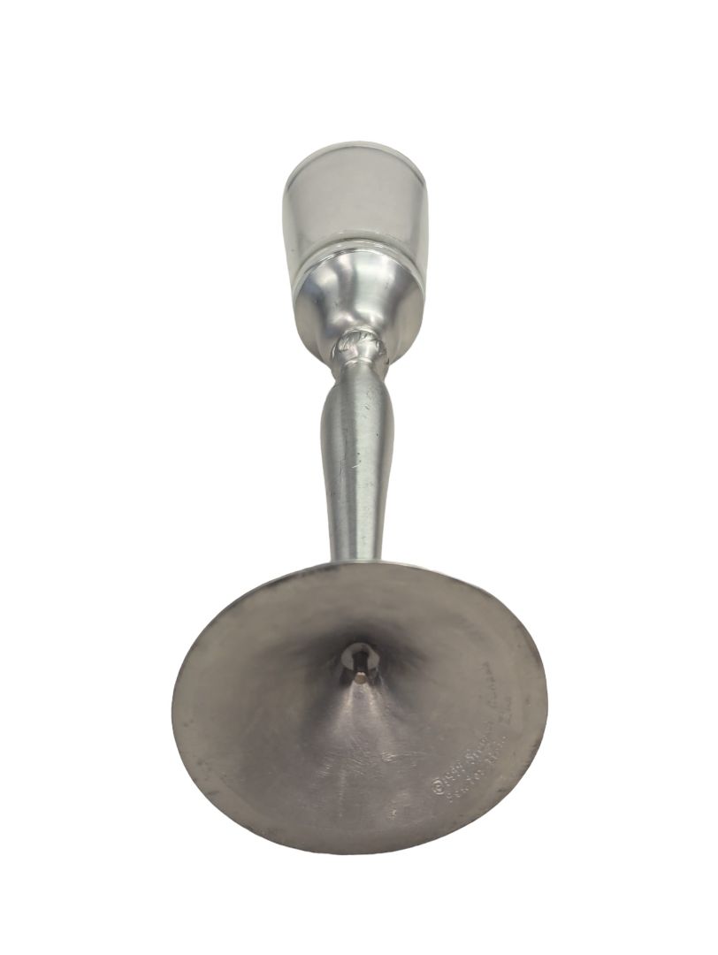 Pewter & Glass Candle Holder