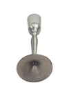Pewter & Glass Candle Holder