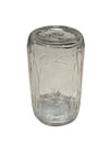 VINTAGE HOOSIER JAR EMBOSSED