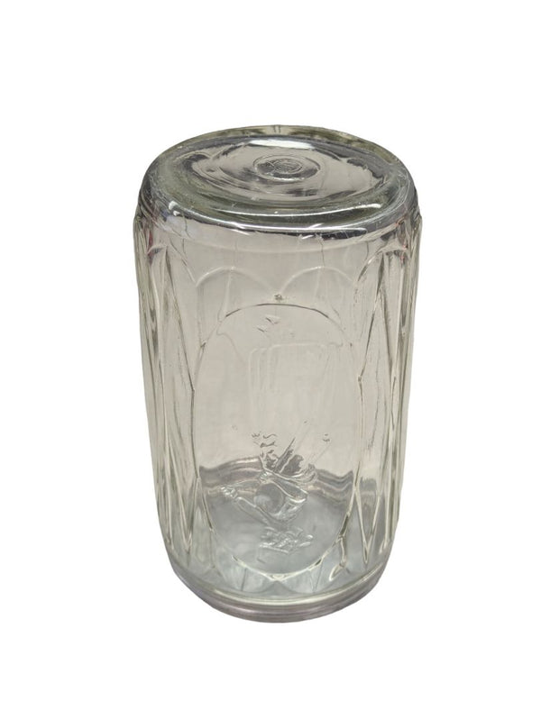 VINTAGE HOOSIER JAR EMBOSSED