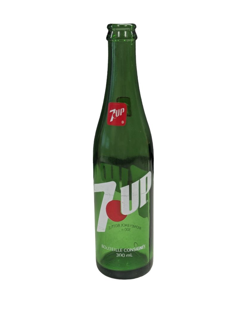 Vintage 7-UP Bottle 300ml Green