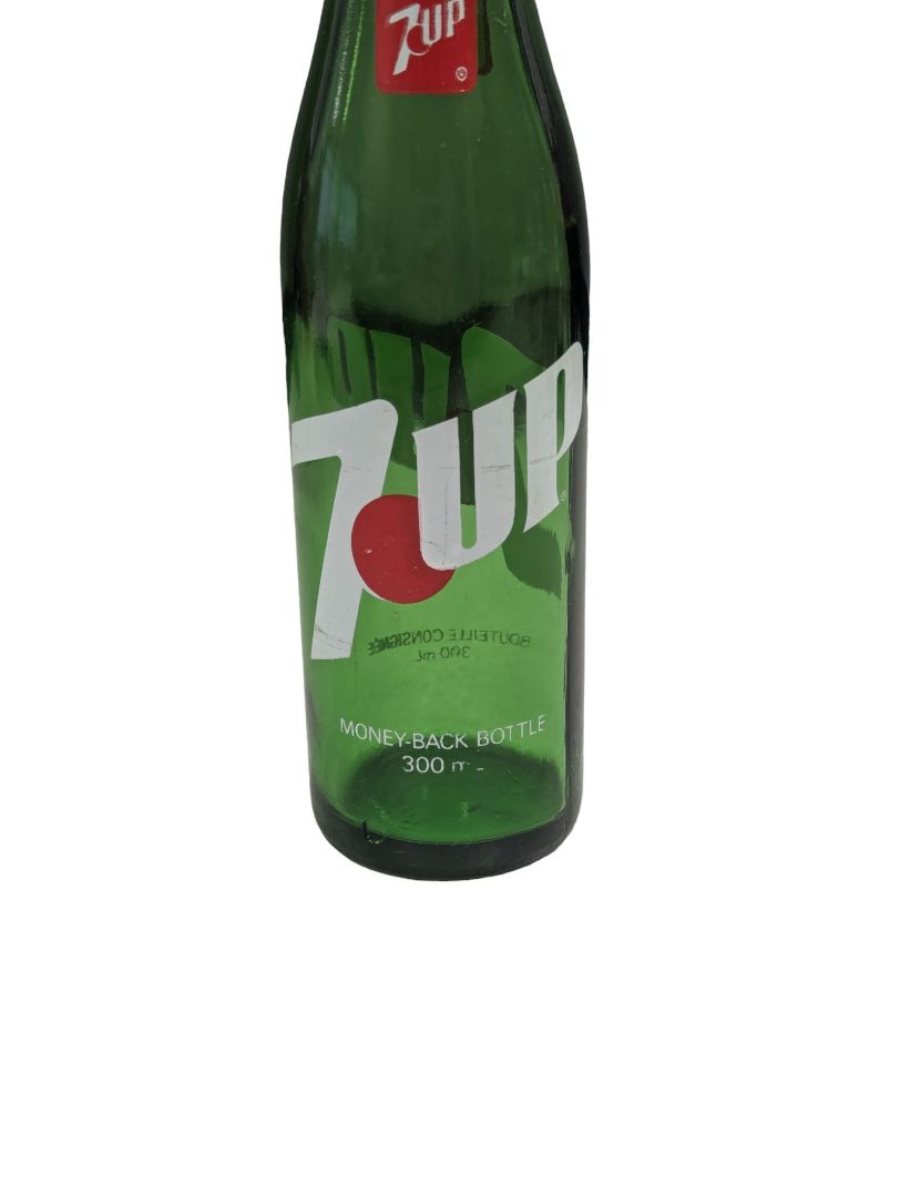 Vintage 7-UP Bottle 300ml Green