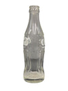 Coca Cola Glass Bottle White Lettering