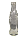 Coca Cola Glass Bottle White Lettering