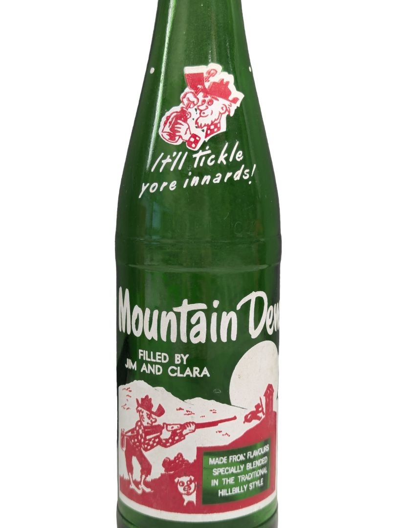 Vintage MOUNTAIN DEW BOTTLE