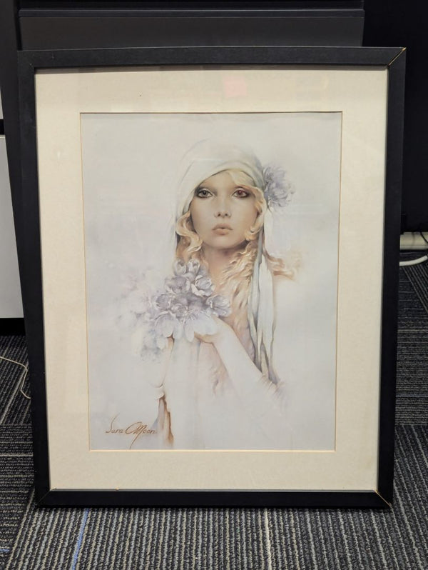 Sara Moon framed art lithograph print